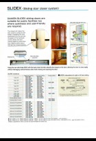 โช๊คอัพ บานเลื่อน อัตโนมัติ SEMI AUTO, SLIDING DOOR CLOSER