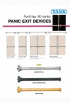 คานผลักประตูหนีไฟ YANK PANIC EXIT DEVICES  0