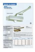 โช็คอัพประตู DOOR CLOSER 80 SERIES  0